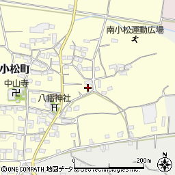 三重県四日市市南小松町1494周辺の地図