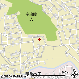 京都府宇治市木幡南山12-129周辺の地図