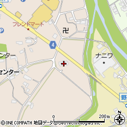 滋賀県甲賀市甲南町竜法師227周辺の地図