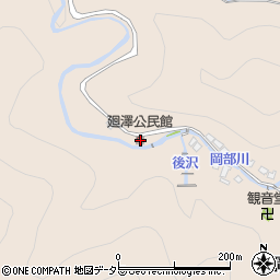 静岡県藤枝市岡部町岡部2390周辺の地図