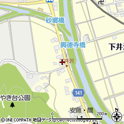 兵庫県三田市下井沢297周辺の地図