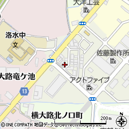 京都府京都市伏見区横大路一本木27-6周辺の地図