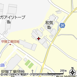 滋賀県甲賀市甲賀町鳥居野100周辺の地図