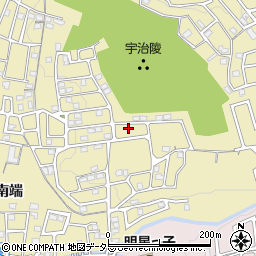 京都府宇治市木幡南山12-101周辺の地図