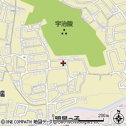 京都府宇治市木幡南山12-103周辺の地図