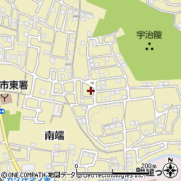 京都府宇治市木幡南山12-179周辺の地図