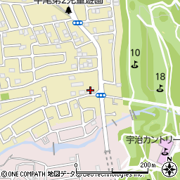 京都府宇治市木幡南山46周辺の地図