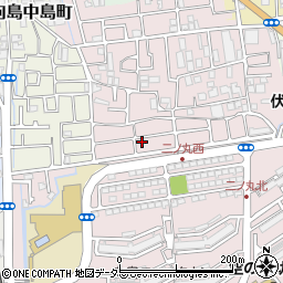京都府京都市伏見区向島二ノ丸町333周辺の地図
