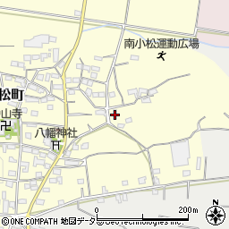 三重県四日市市南小松町1500周辺の地図