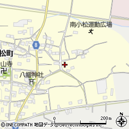 三重県四日市市南小松町1500周辺の地図