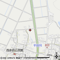兵庫県姫路市山田町多田555周辺の地図