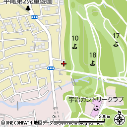 京都府宇治市木幡南原周辺の地図