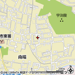 京都府宇治市木幡南山12-178周辺の地図