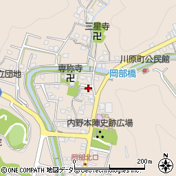 静岡県藤枝市岡部町岡部776周辺の地図