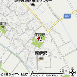 江西禅寺周辺の地図