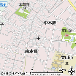 愛知県安城市和泉町南本郷87周辺の地図