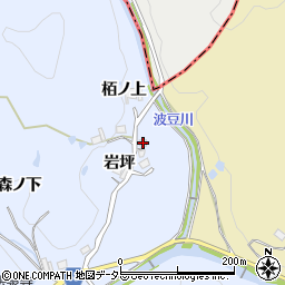 兵庫県宝塚市大原野岩坪21周辺の地図
