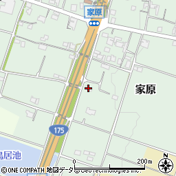 兵庫県加東市家原255周辺の地図