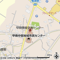 甲賀流リアル忍者館周辺の地図