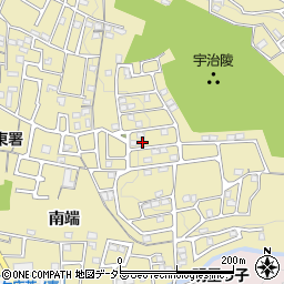 京都府宇治市木幡南山12-66周辺の地図