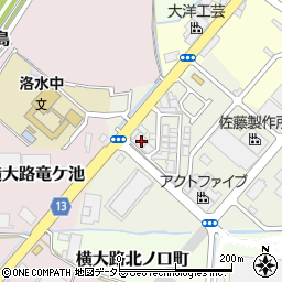 京都府京都市伏見区横大路一本木27周辺の地図