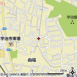 京都府宇治市木幡南山12-158周辺の地図