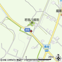 兵庫県加東市黒谷876周辺の地図