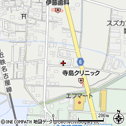三重県四日市市楠町小倉441-8周辺の地図