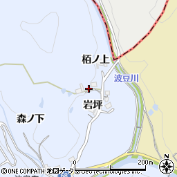 兵庫県宝塚市大原野岩坪56周辺の地図