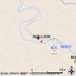 静岡県藤枝市岡部町岡部2413周辺の地図