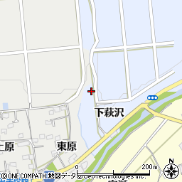 愛知県岡崎市片寄町下萩沢46周辺の地図