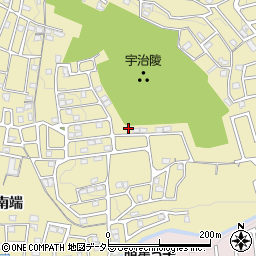 京都府宇治市木幡南山12-188周辺の地図
