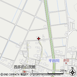 兵庫県姫路市山田町多田665周辺の地図