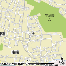 京都府宇治市木幡南山12-60周辺の地図