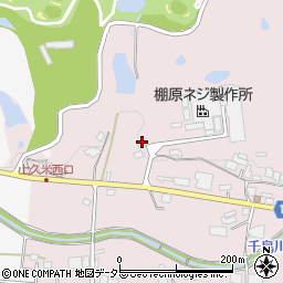 兵庫県加東市上久米100周辺の地図