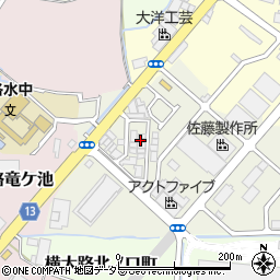田尻製作所周辺の地図