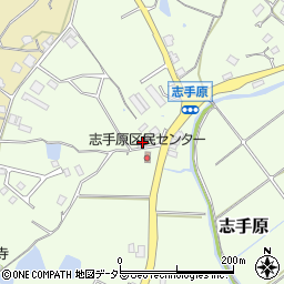 兵庫県三田市志手原852周辺の地図
