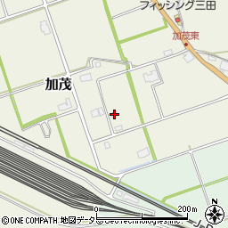 兵庫県三田市加茂134周辺の地図