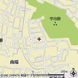 京都府宇治市木幡南山12-62周辺の地図