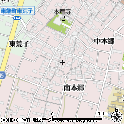 愛知県安城市和泉町南本郷159周辺の地図