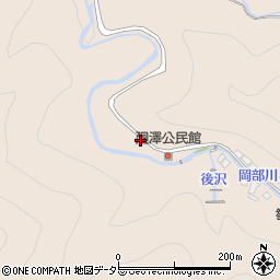 静岡県藤枝市岡部町岡部2422周辺の地図