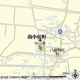 三重県四日市市南小松町1585-3周辺の地図