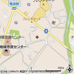 滋賀県甲賀市甲南町竜法師654周辺の地図
