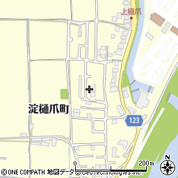 京都府京都市伏見区淀樋爪町157-13周辺の地図