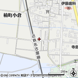 三重県四日市市楠町小倉477-2周辺の地図