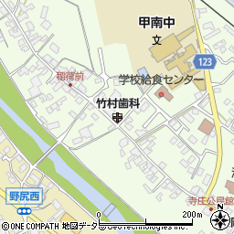 竹村歯科医院周辺の地図