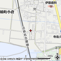 三重県四日市市楠町小倉477-13周辺の地図