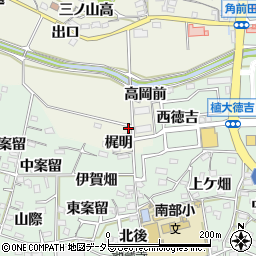 愛知県知多郡阿久比町矢高高岡南71周辺の地図