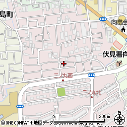京都府京都市伏見区向島二ノ丸町337周辺の地図