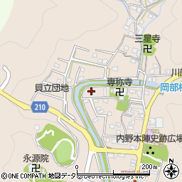 静岡県藤枝市岡部町岡部667周辺の地図